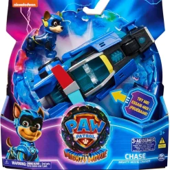 SPIN MASTER Coleccionables Y Mini Mundos*Energía - Patrulla Canina - Coche de juguete con figura de acción, luces y sonidos de Paw Patrol ㅤ