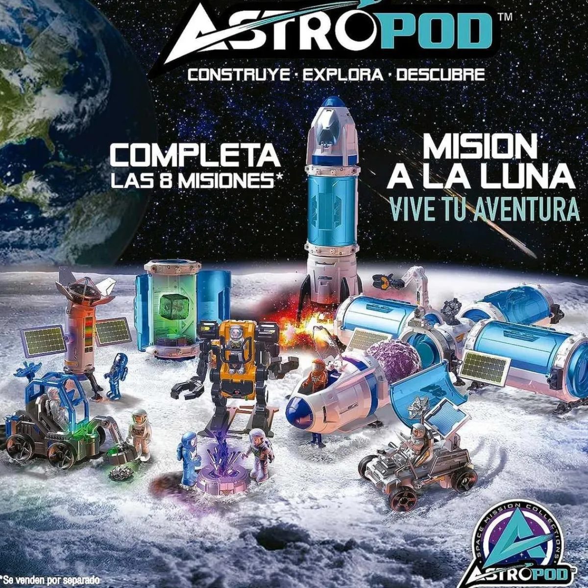 EDUCA Steam*Estación de comunicaciones espaciales Astropod para construir y descifrar código Morse ㅤ