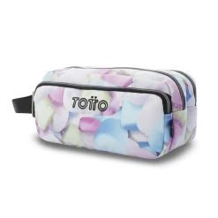 TOTTO Material Escolar*Estuche Agapec Glitter – Spong