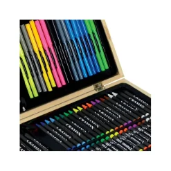 CREAMANIA UNISEX Arte Y Manualidades*Estuche de madera 180 piezas