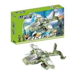 EZ Blox Juguetes De Construcción*- Avión ejército 2 en 1