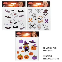 TOYS "R" US Disfraces|Halloween*Face Tattoo Halloween (Varios modelos)