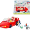 FAMOSA Coleccionables Y Mini Mundos*- Bluey - Bluey - Coche descapotable juguete con figura ㅤ