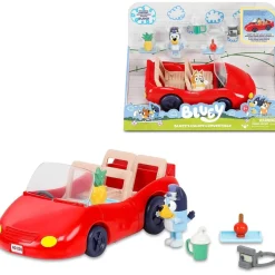 FAMOSA Coleccionables Y Mini Mundos*- Bluey - Bluey - Coche descapotable juguete con figura ㅤ
