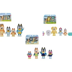 FAMOSA Coleccionables Y Mini Mundos*- Bluey - Figura Pack 4 con Accesorios (Varios modelos) ㅤ
