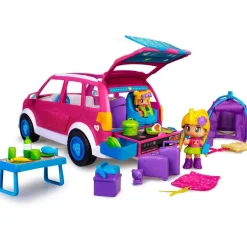 PINYPON Coleccionables Y Mini Mundos*Famosa - Coche de camping (Varios modelos) ㅤ