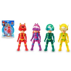 FAMOSA Coleccionables Y Mini Mundos*- Figuras de 7 cm con mochila Petronix (Varios modelos) ㅤ