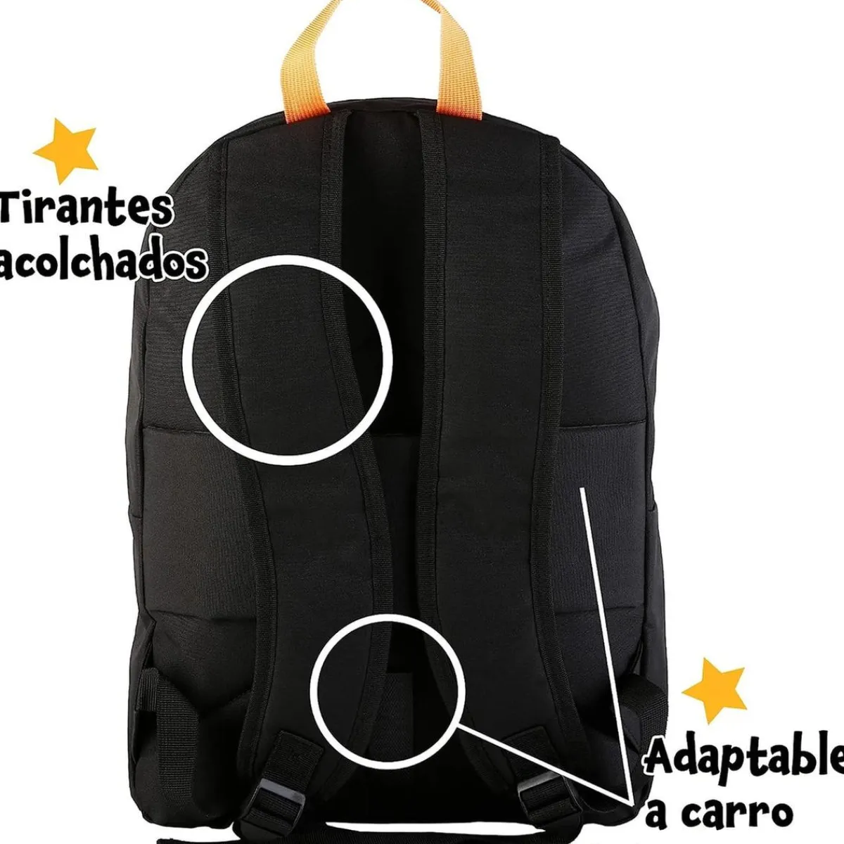 TOYS "R" US Material Escolar*Famosa - Fortnite - Mochila escolar multicolor grande Fortnite Durrr Americana Unisex