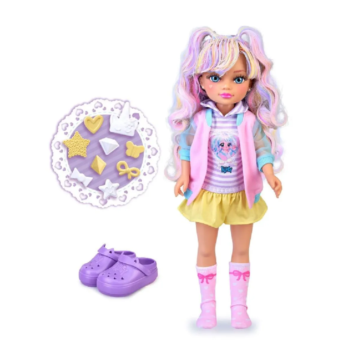 NANCY Muñecas*Famosa - Muñeca Charms in Style con accesorios