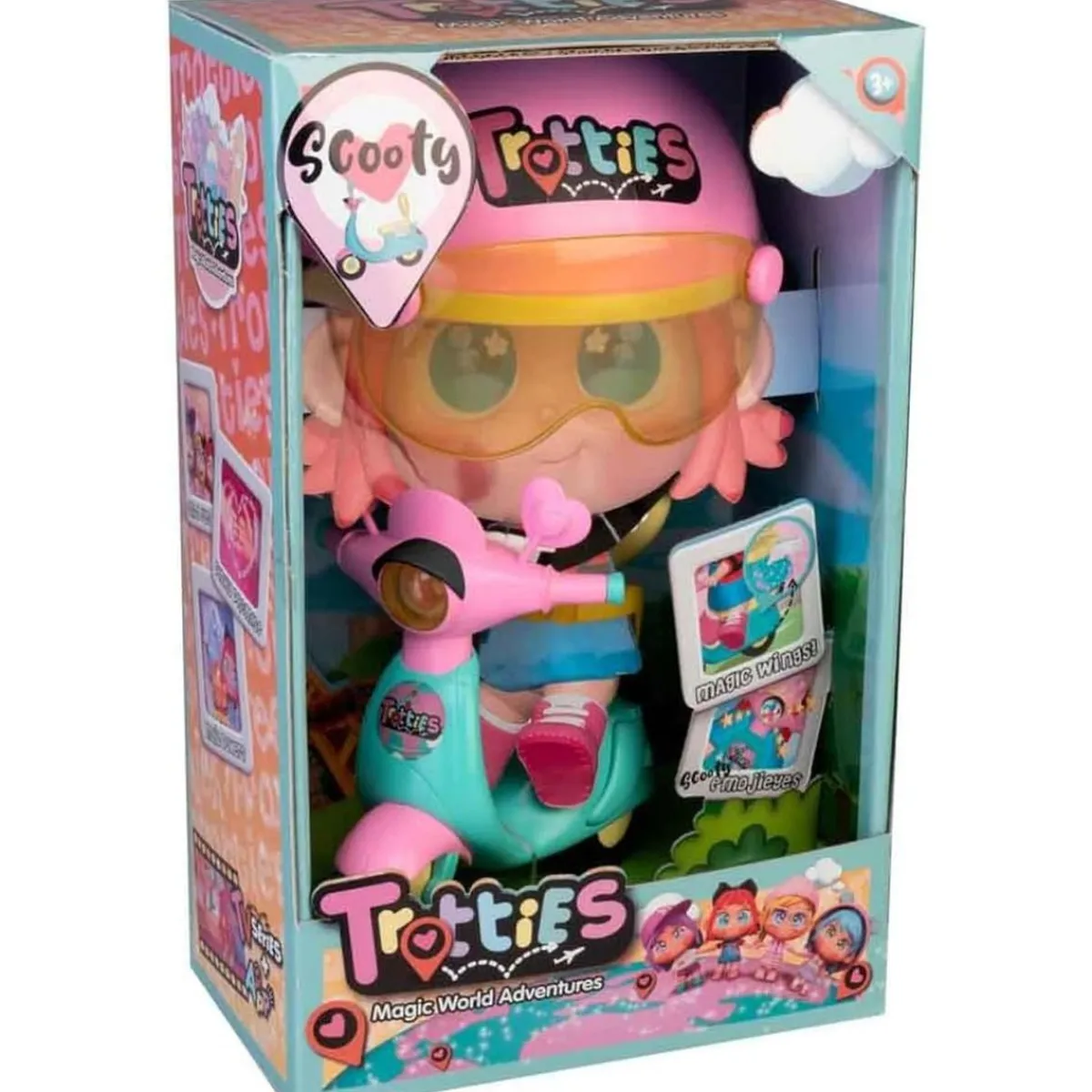 FAMOSA Muñecas*- Scooty trotties juguete