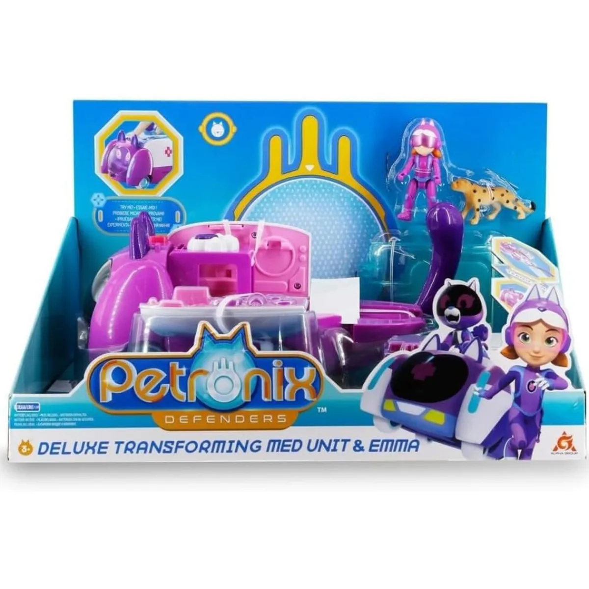 FAMOSA Coleccionables Y Mini Mundos*- Vehículo transformable Petronix juguete (Varios modelos) ㅤ