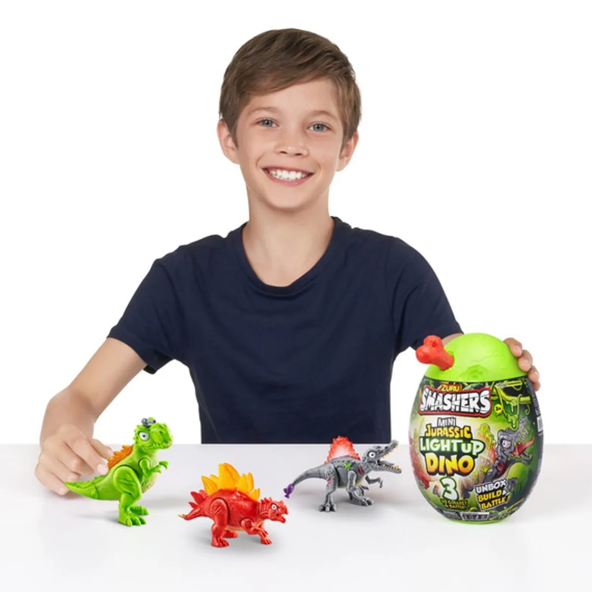 ZURU Figuras De Acción*Figura juguete Dino Luminoso Mini Jurassic (Varios modelos) ㅤ