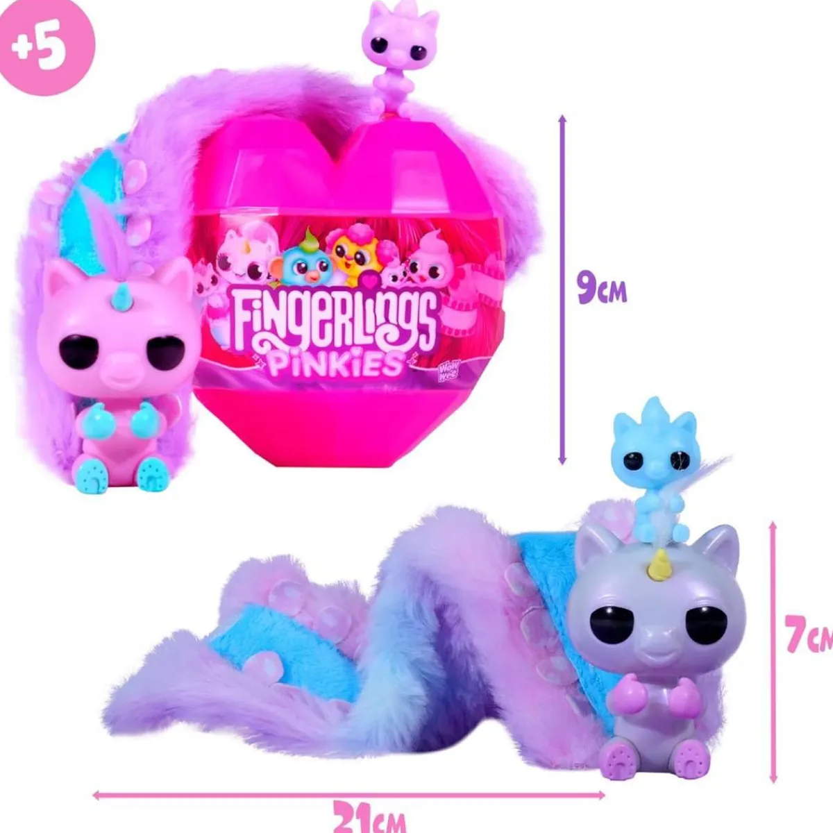 BIZAK Figuras De Acción*Fingerlings Pinkies (Varios modelos)