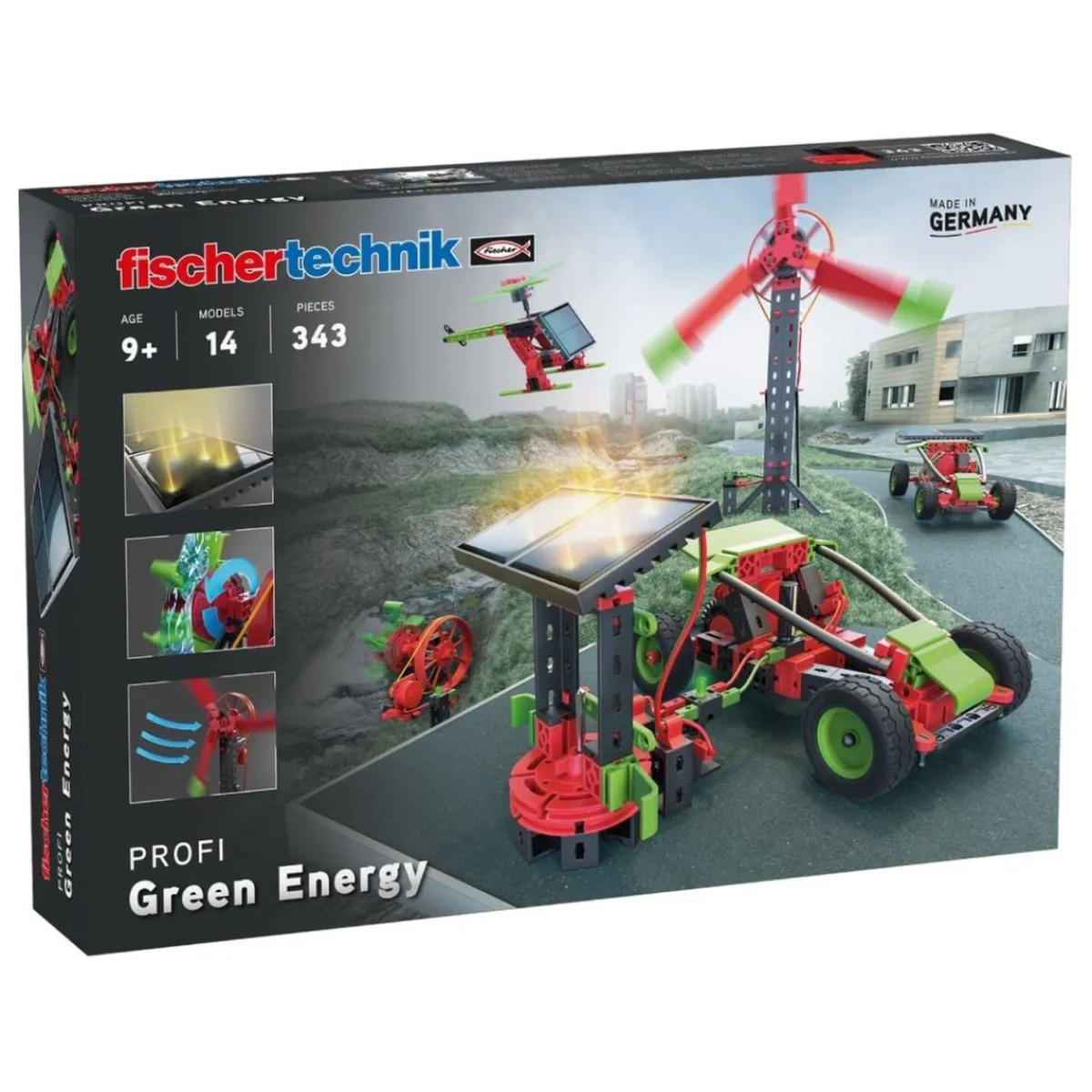 TOYS R US CE Steam|Juguetes De Construcción*Fischer Technik - Set de construcción Energías Renovables Green Energy