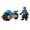 MATTEL Coleccionables Y Mini Mundos*Fisher Price - Batman - Vehículo de juguete Imaginext DC Super Friends Batman con Moto XL ㅤ