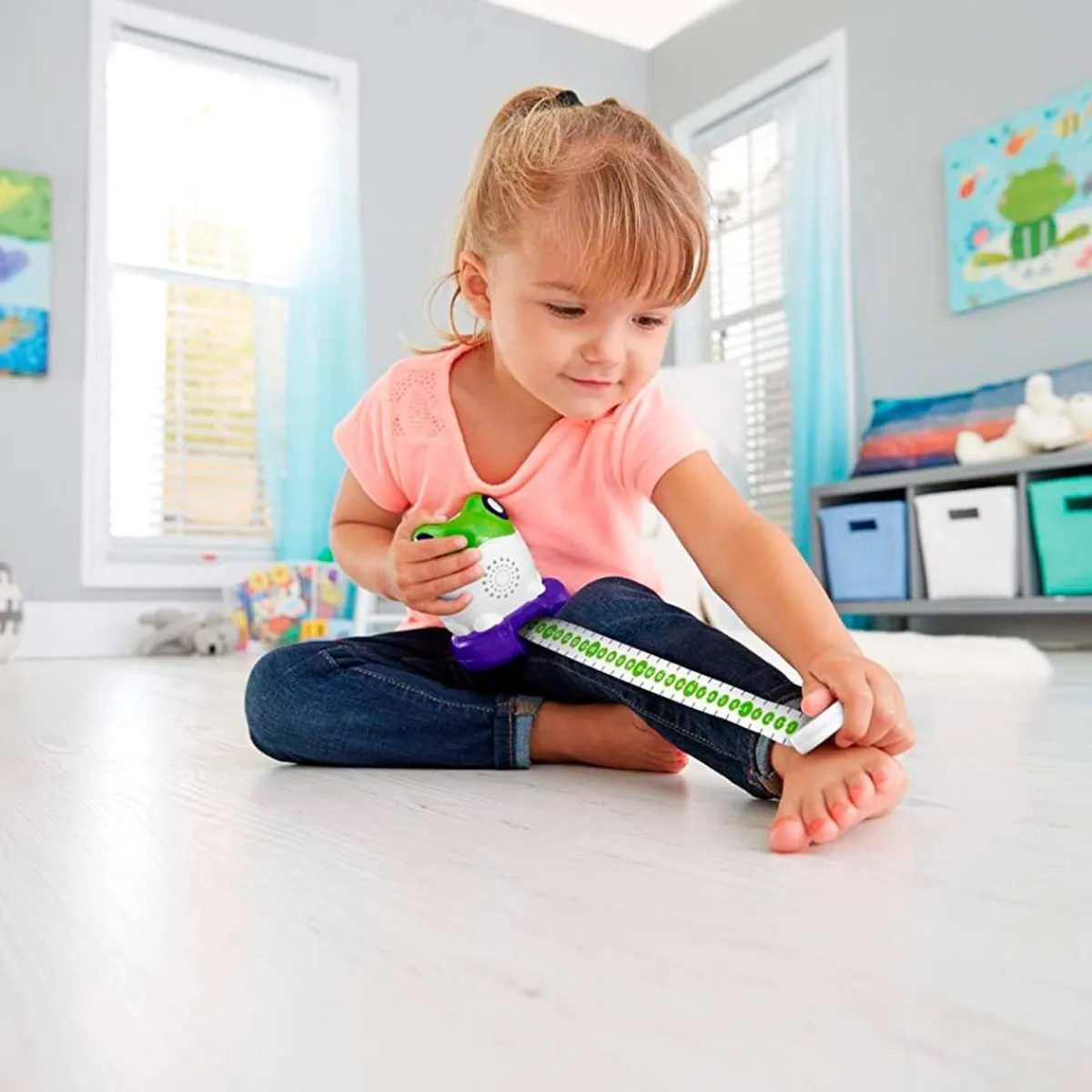 VALUVIC Coleccionables Y Mini Mundos*Fisher Price - Ranita Mide Conmigo