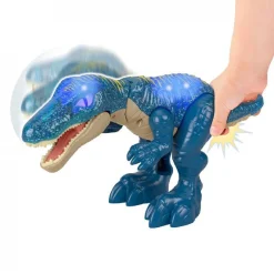 MATTEL Coleccionables Y Mini Mundos*Fisher Price Imaginext - Jurassic World - Dinosaurio Baryonyx que Ruge y Brilla