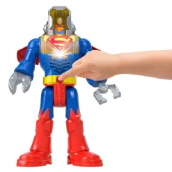 MATTEL Coleccionables Y Mini Mundos*Fisher Price Imaginext - Superman con Exoesqueleto-Robot