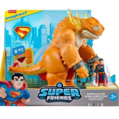 MATTEL Coleccionables Y Mini Mundos*Fisher Price Imaginext - Superman contra Kaiju
