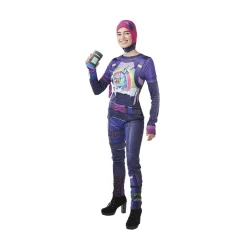 RUBIE'S Disfraces|Halloween*Fortnite - Disfraz Infantil Brite Bomber 9-10 años