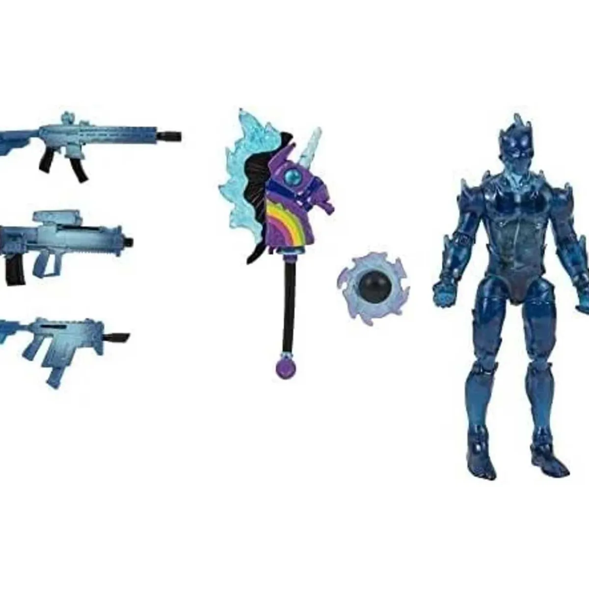 FORTNITE Figuras De Acción*- Figura articulada Zero de 10 cm con accesorios ㅤ