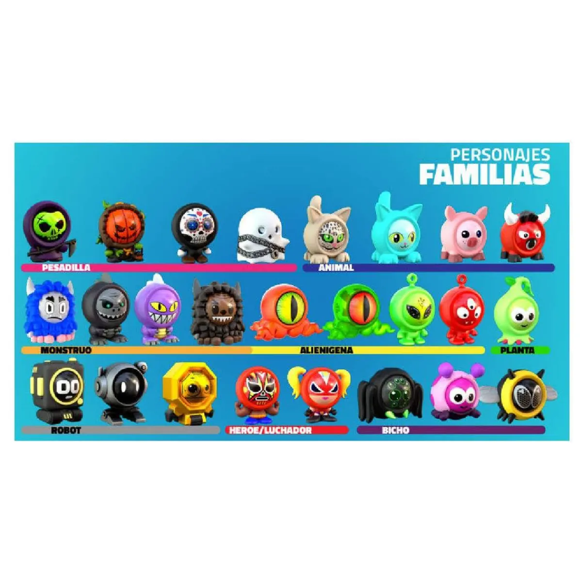 TOYS "R" US Coleccionables Y Mini Mundos*Freak Marbles - Set 3 canicas (varios modelos)