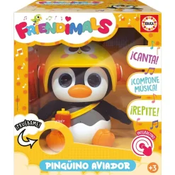 EDUCA Juegos Y Puzzles|Friki Zone*Friendimals - Pingüino Aviador