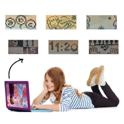 LEXIBOOK Juguetes Educativos Y Libros*Frozen - Ordenador bilingüe Frozen 2