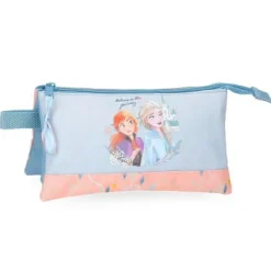 JOUMMA BAGS,S.L Material Escolar*Frozen - Portatodo 3 Compartimentos - Believe in the Journey