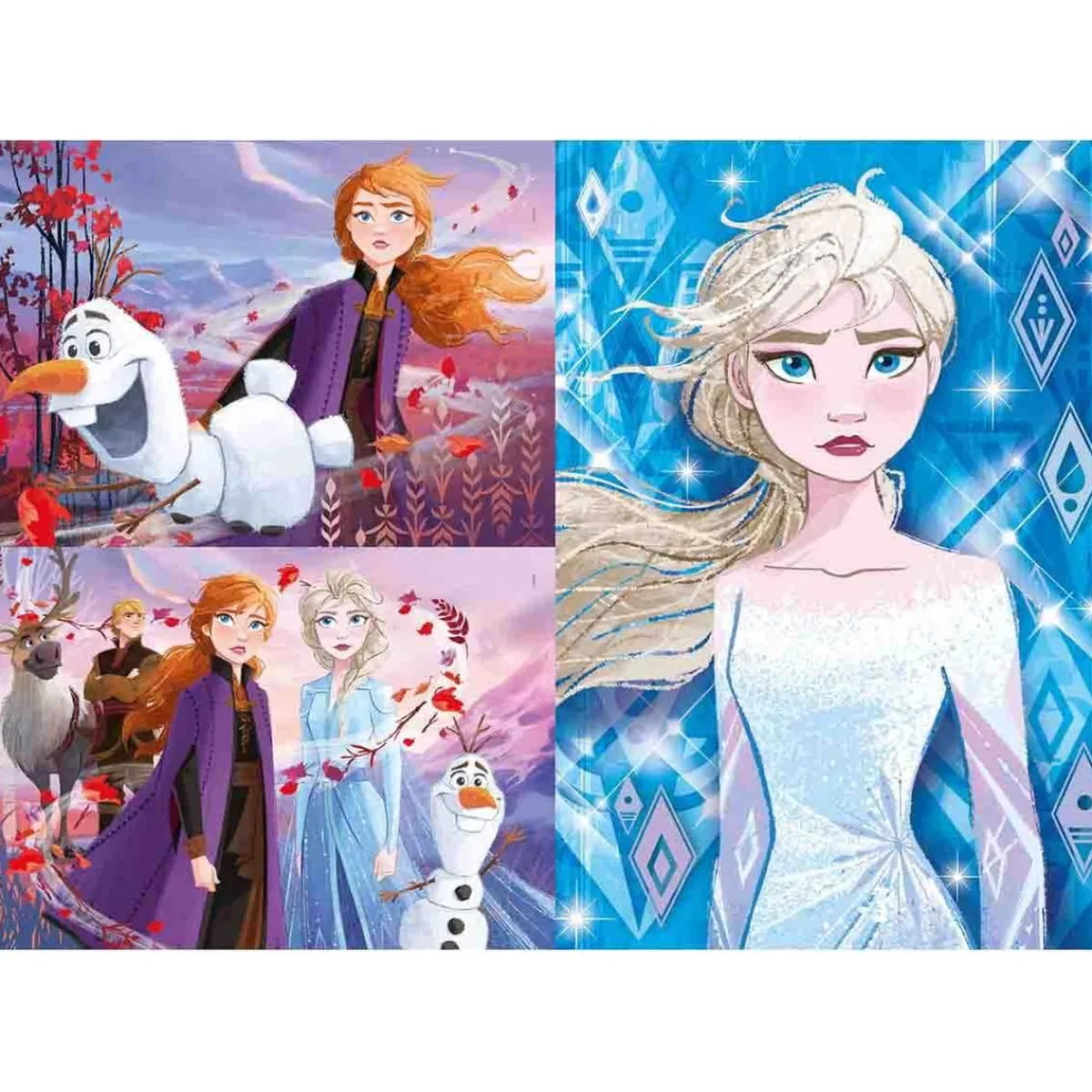 CLEMENTONI Juegos Y Puzzles*Frozen - Puzzle 3 en 1 Frozen 2