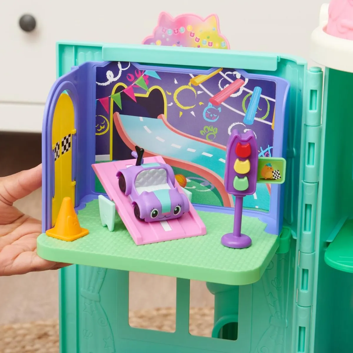 SPIN MASTER Coleccionables Y Mini Mundos*Gabby's Dollhouse - Sala de Juegos de Carlita