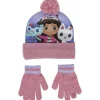 ARTESANIA CERDÁ Estilo De Vida*Gabby's Dollhouse - Conjunto 2 Piezas gorro y guantes