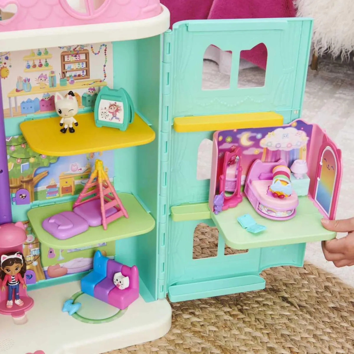 SPIN MASTER Coleccionables Y Mini Mundos*Gabby's Dollhouse - Dormitorio de Sueñigata ㅤ