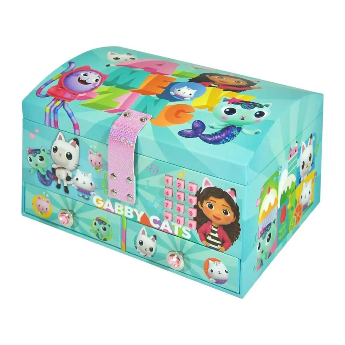 KIDS EUROSWAN S.L. Estilo De Vida*Gabby´s Dollhouse - Joyero secreto con música