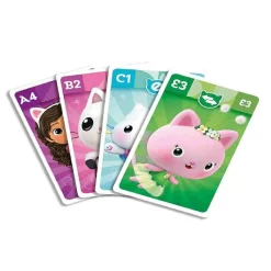 NAIPES HERACLIO FOURNIER, S.A. Juegos Y Puzzles|Friki Zone*Gabby's Dollhouse - Juego Shuffle Fun 4 en 1