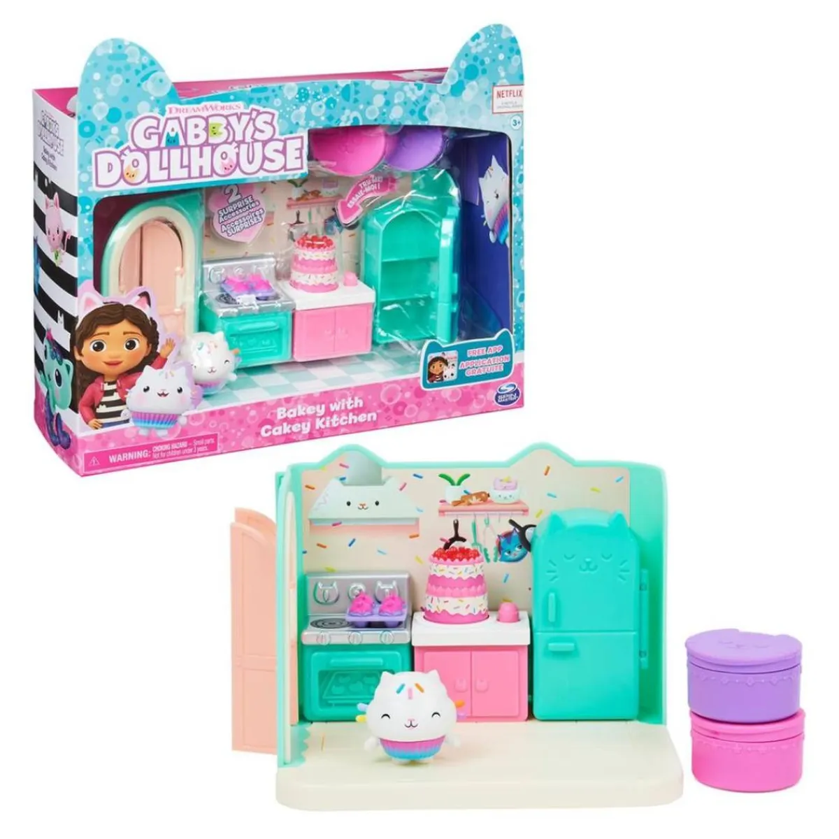 SPIN MASTER Coleccionables Y Mini Mundos*Gabby's Dollhouse - Cocinita de Muffin