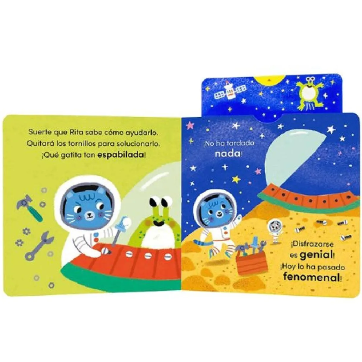 EDITORIAL PLANETA Juguetes Educativos Y Libros*Gatita Rita - ¡Soy astronauta!