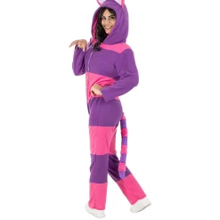 Funidelia Disfraces|Halloween*Gato Cheshire Onesie adulto S-M