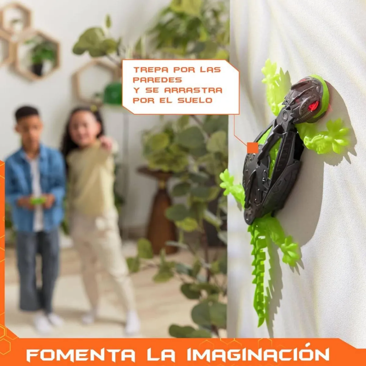 SPIN MASTER Vehículos Y Circuitos*Gecko trepa paredes