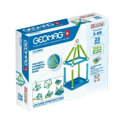 TOY PARTNER S.A. Steam*Geomag - Green 25 piezas