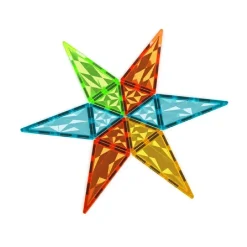 GEOMAC Steam*Geomag - Magnetic Tiles Gems 44 piezas