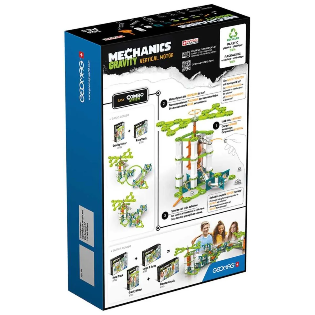 TOY PARTNER S.A. Steam*Geomag - Mechanics Gravity Vertical Motor