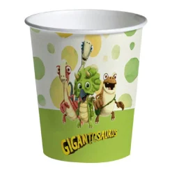 TOYS "R" US Artículos De Fiesta Y Regalos*Gigantosaurus - 8 Vasos de Cartón 250 ml