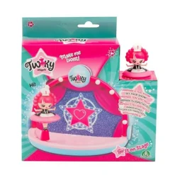 FAMOSA Coleccionables Y Mini Mundos*Giochi Preziosi - Twiky Peonza bailarina con escenario de danza ㅤ