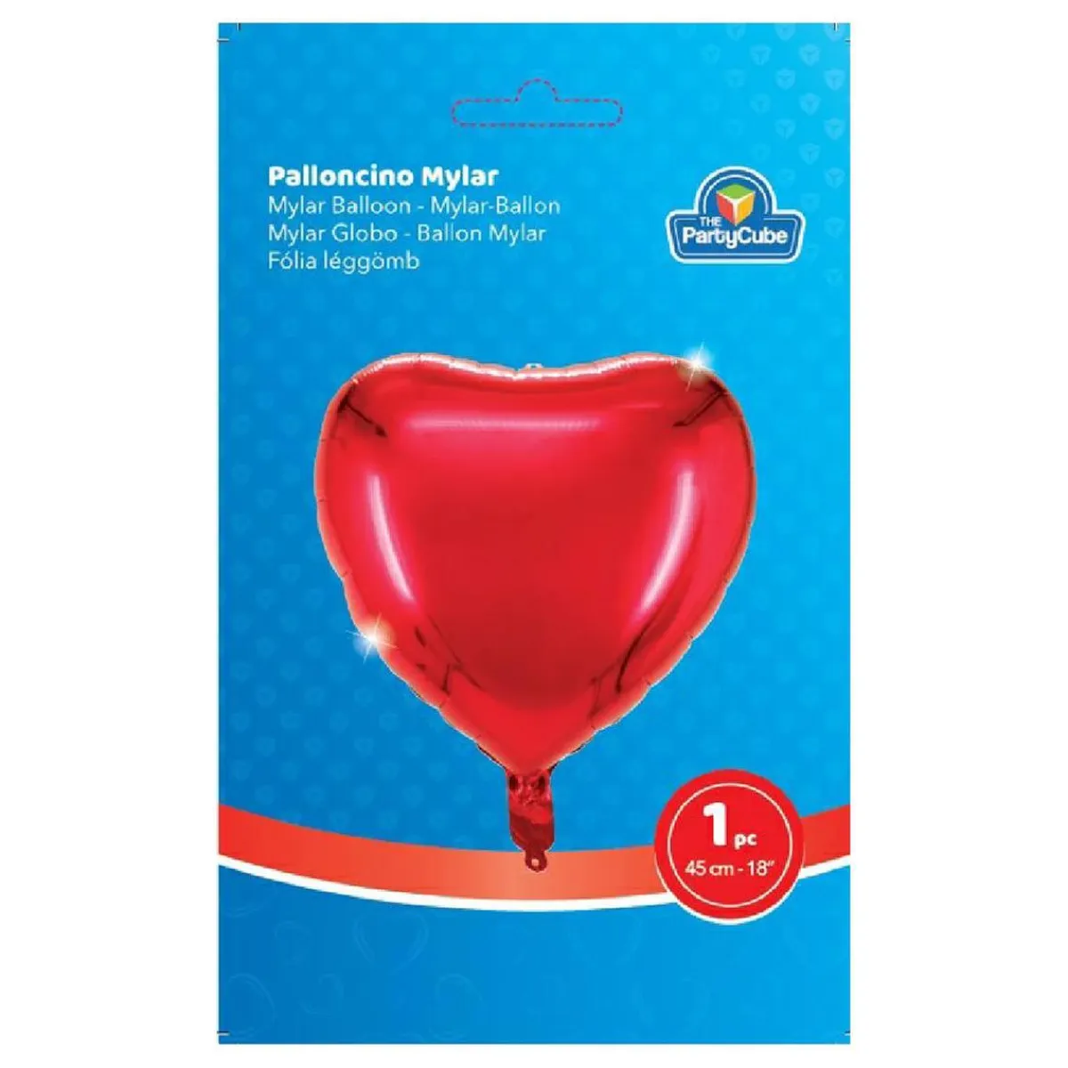 TOYS "R" US Artículos De Fiesta Y Regalos*Globo corazón de aluminio rojo