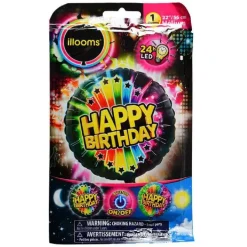 TOYS "R" US Artículos De Fiesta Y Regalos*Globo LED helio Happy Birthday