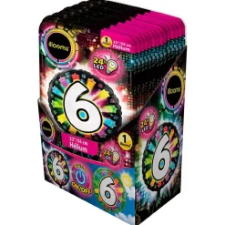 TOYS "R" US Artículos De Fiesta Y Regalos*Globo LED helio número 6