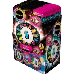 TOYS "R" US Artículos De Fiesta Y Regalos*Globo LED helio número 0