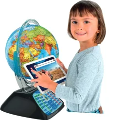 CLEMENTONI Steam*Globo terráqueo Exploramundo digital