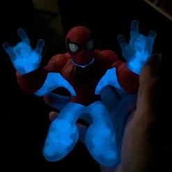 BANDAI Figuras De Acción*Goo Jit Zu - Figura Glow Surge Spider-man